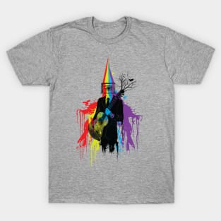 Surrealism man guitarist T-Shirt